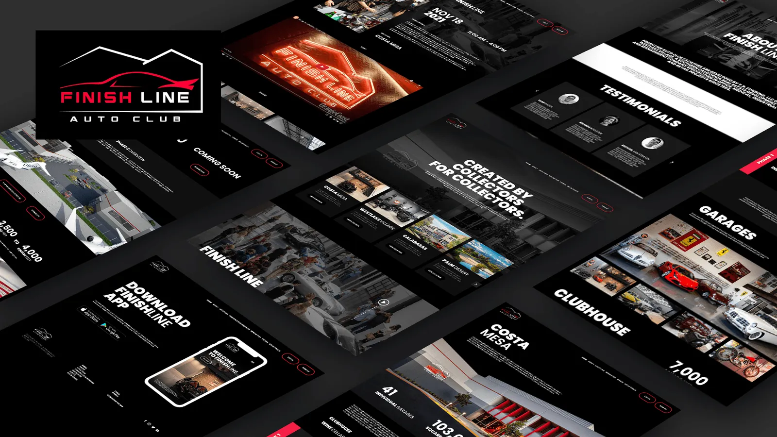 Finish Line — Automotive · Brand & experience