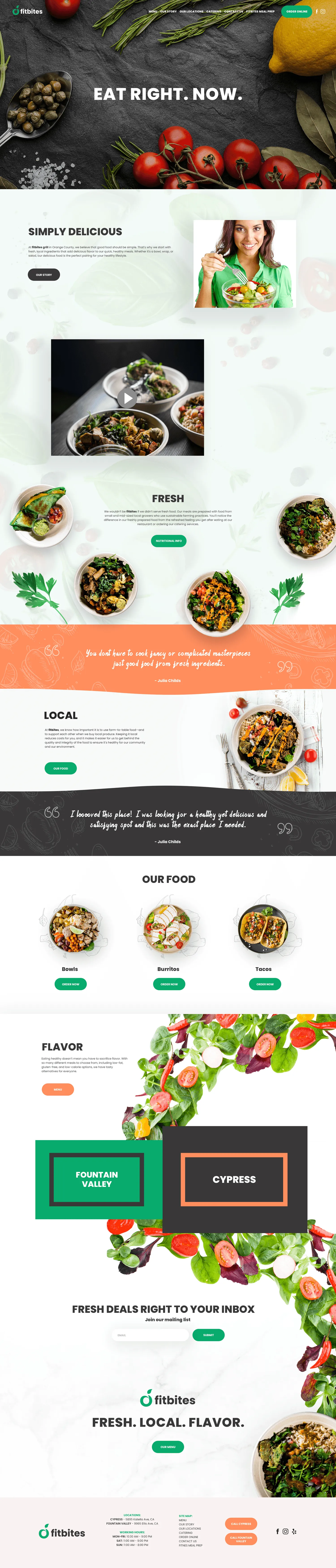 Fitbites — Food · Brand & web