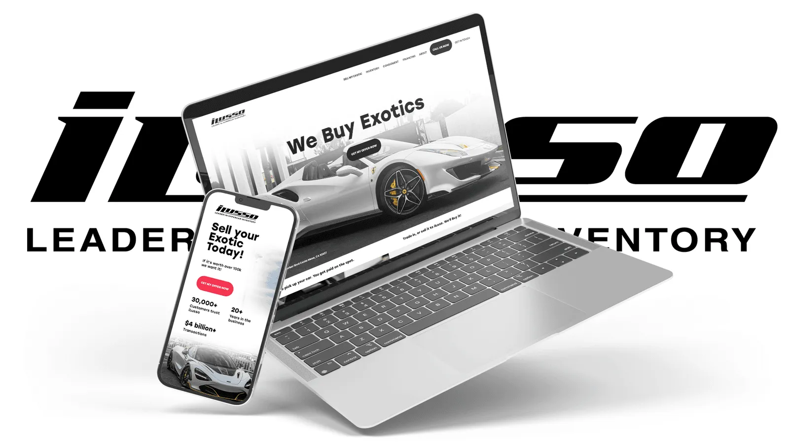 iLusso — Automotive · Dealership platform